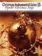 CHRISTMAS INSTRUMENTAL SOLOS POPULAR SONGS FLUTE BK/CD-P.O.P. cover